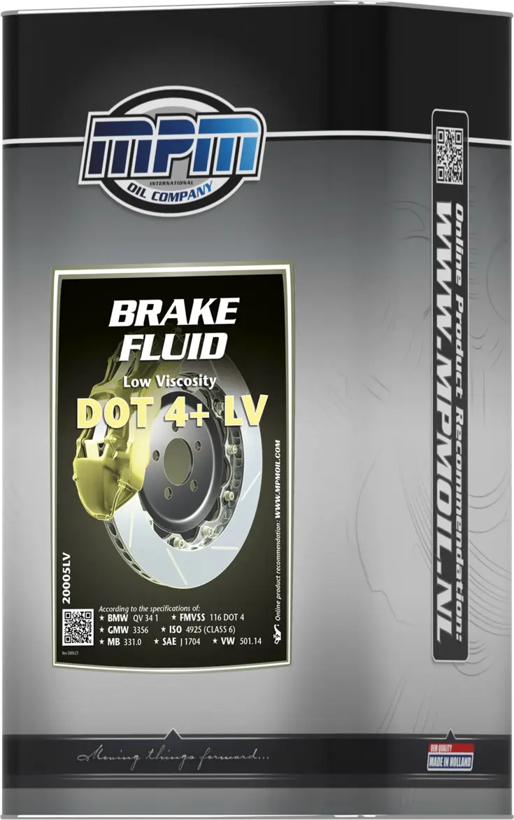 Remvloeistof dot 4  | 5  liter | lage viscositeit