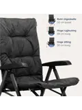 Campingstoel Luxe Duo – Draagtas – Zwart