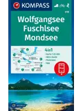 Wandelkaart WK018 Wolfgangsee