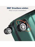 Handbagage Koffer – 38L – Donkergroen