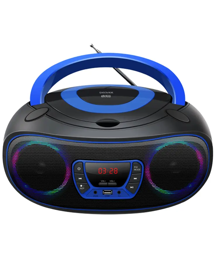 CD speler FM-Radio Bluetooth Lichteffecten