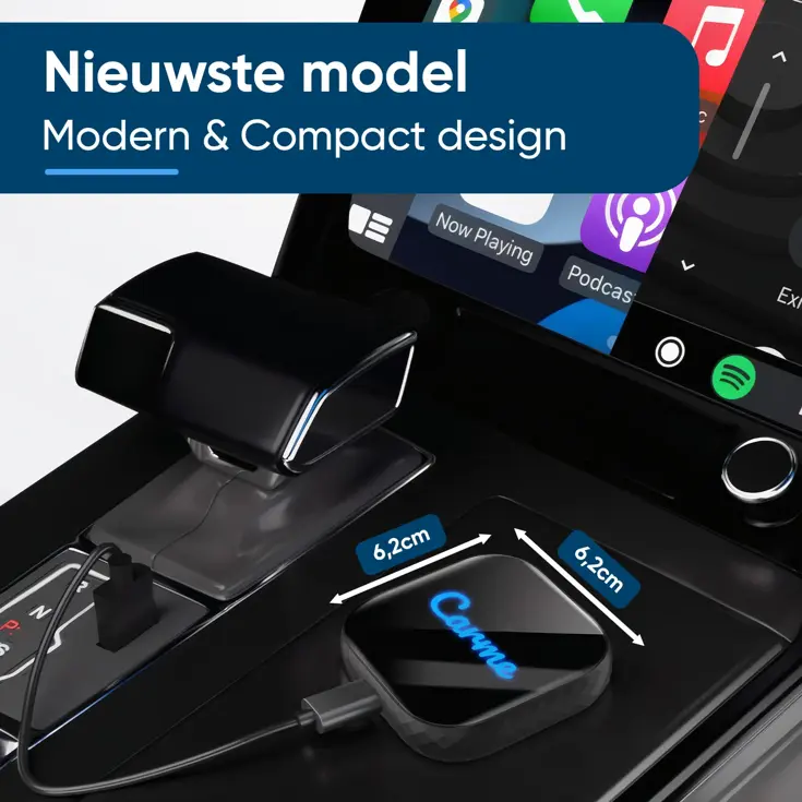 Premium 2-in-1 CarPlay & Android Auto Dongle