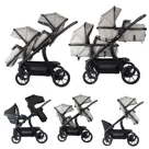 Kinderwagen Novi Pacific Premium Duo Solid Sand