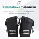 Voltano Dubbele Fietstas XXL 60L