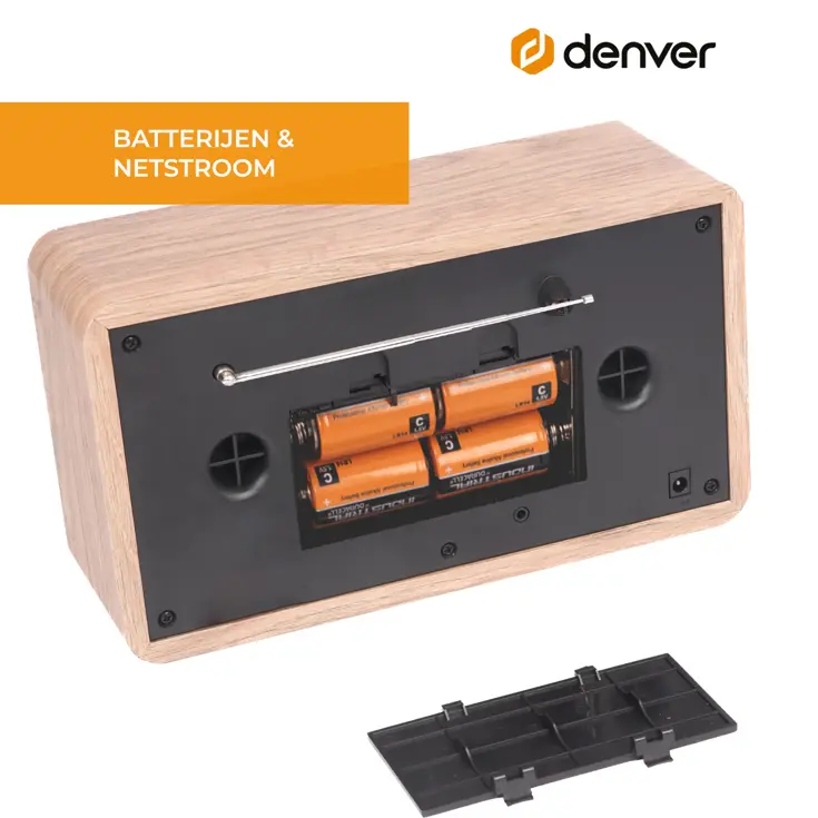 Stereo DAB+/FM radio Bluetooth Alarmfunctie