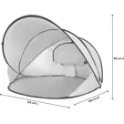 Luxe Pop Up Strandtent XXL - Anti-UV 50+