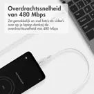 Lightning naar USB kabel 0,25 meter