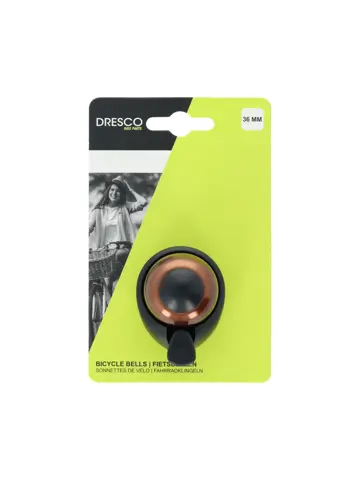 Dresco Fietsbel Bella Mini Bruin