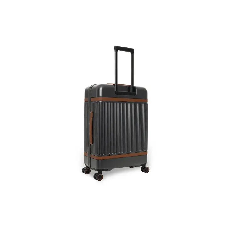 Zuna - Middelmaat koffer - Leren handvatten - 65cm