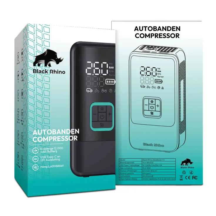 Black Rhino AeroBoost T-3 Autobanden Pomp