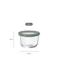 Mepal Cirqula Glazen vershouddoos rond 1000 ml