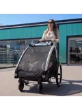 Luxe Fietskar V2 - 3-in-1 - Hardloopkinderwagen