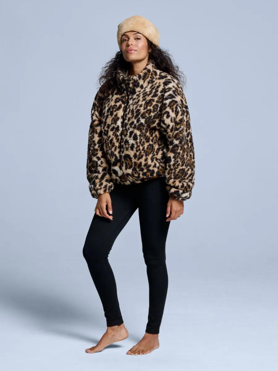 ABINGOO Dames Teddy Fleece Jas Warme Winterjas Met Capuchon Pluche Jack Karierd Loose Fit Zachte Gevoerde Jacke Met Rits En Zakken Voor Herfst