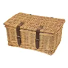 BRN natuurlijke rieten mand met deksel, Mini