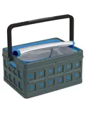Square - Vouwkrat met handgreep/koeltas - 24L