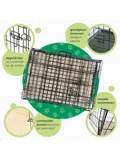 Hondenbench S - Incl. Plaid - 2 Deuren