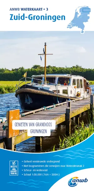 ANWB Waterkaart 3 - Zuid Groningen