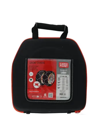 Flexibele sneeuwketting 9mm voor personenauto's