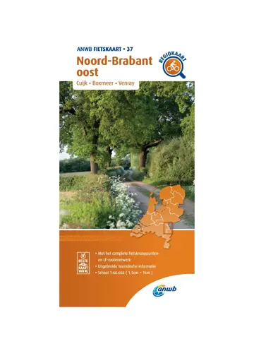 ANWB Fietskaart 37- Noord-Brabant Oost