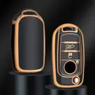 Dutch Shield Sleutelhoesje  Fiat goud B3