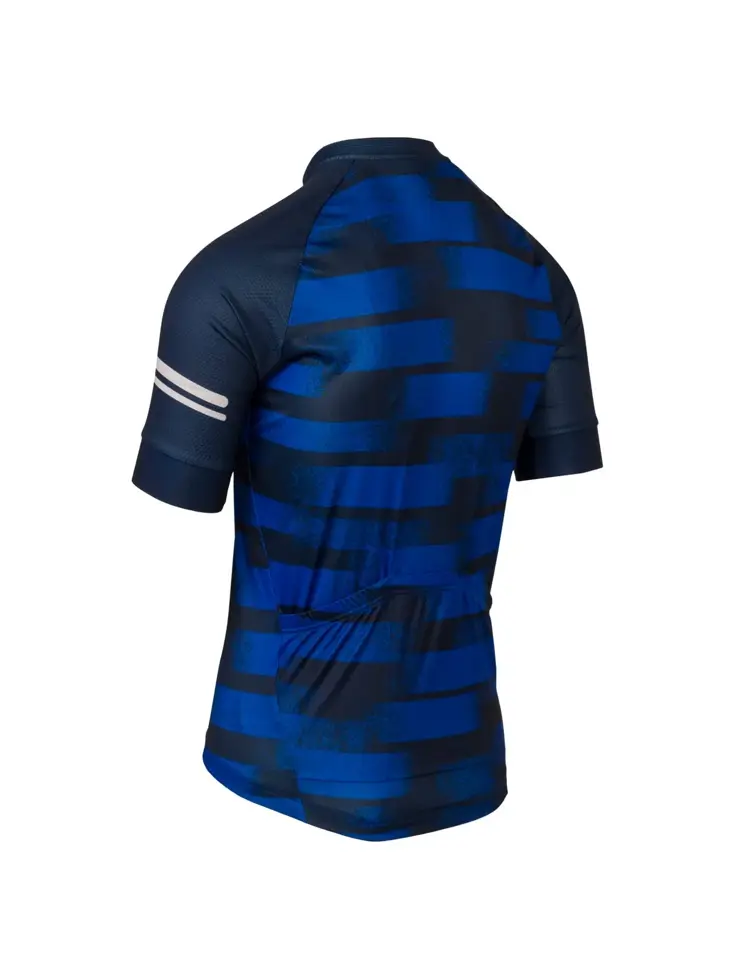 Grainy Stripe Fietsshirt Essential Heren