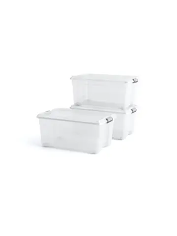 Moover Opbergbox L - 45L - transparant