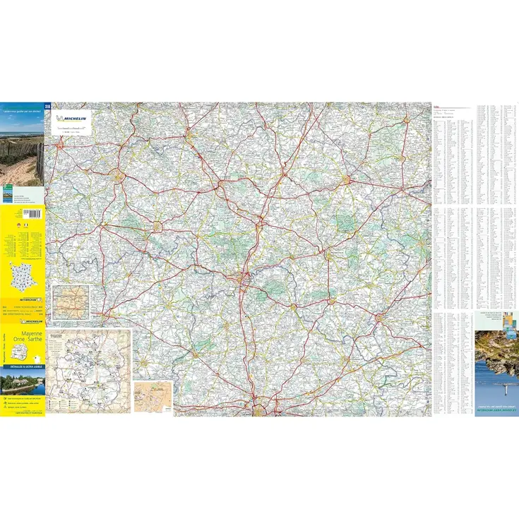 Wegenkaart Local 310 Mayenne - Orne