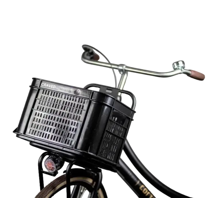 Craved Fietskrat – 30L – Zwart