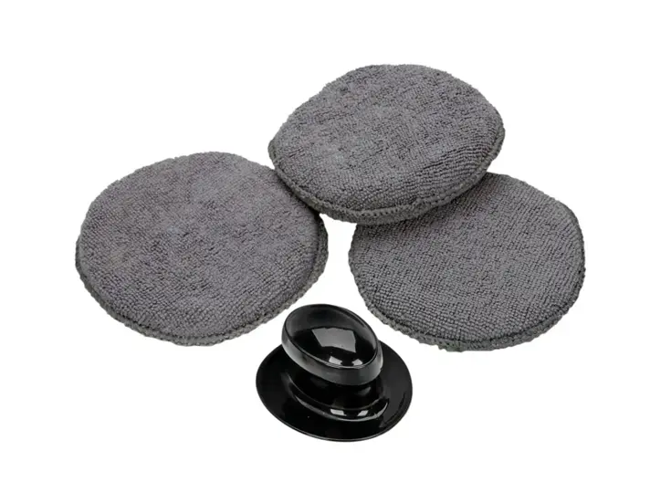Grip met 3 verwisselbare microvezel wax pads