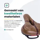 Voltano Fietszadel Met Voorgevormde Gelpads