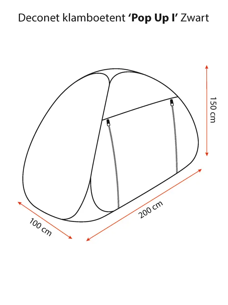Popup klamboetent I