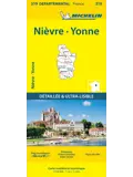 Wegenkaart Local 319 Nievre - Yonne