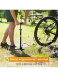Staande Fietspomp - Vloerpomp - Bandenpomp