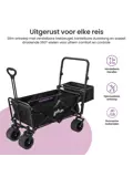 Bolderkar XXL - 150L - Opvouwbaar
