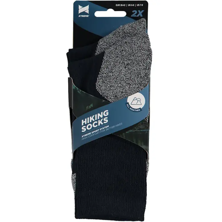 6 paar - Hiking Sokken
