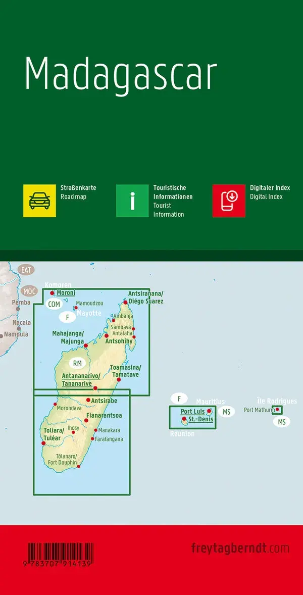 FB Wegenkaart Madagascar