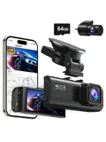 F7NT Touch 4K Touch Wifi GPS 2CH 64gb dashcam