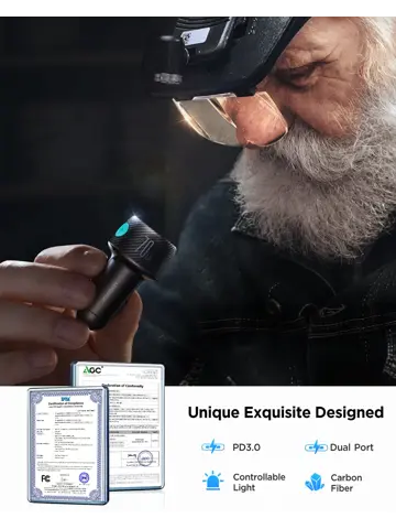 Autolader - 70W - Zwart