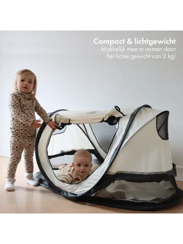 Shane Luxe Campingbedje - Anti-UV 50+ - Peuterbed