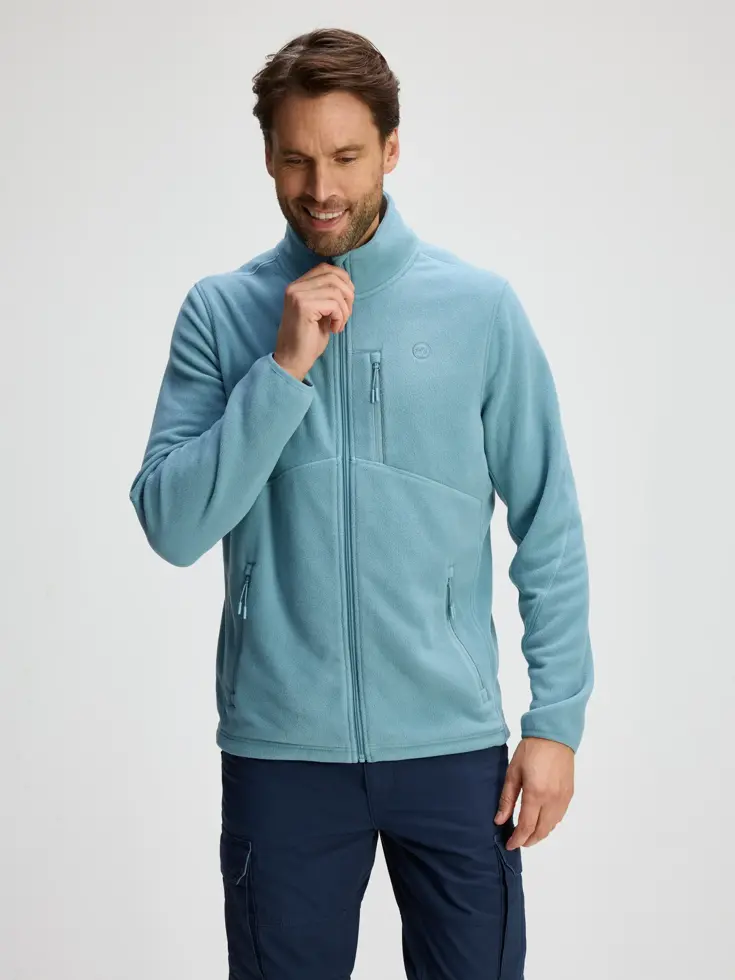 Carl - Fleecevest heren - Human Nature