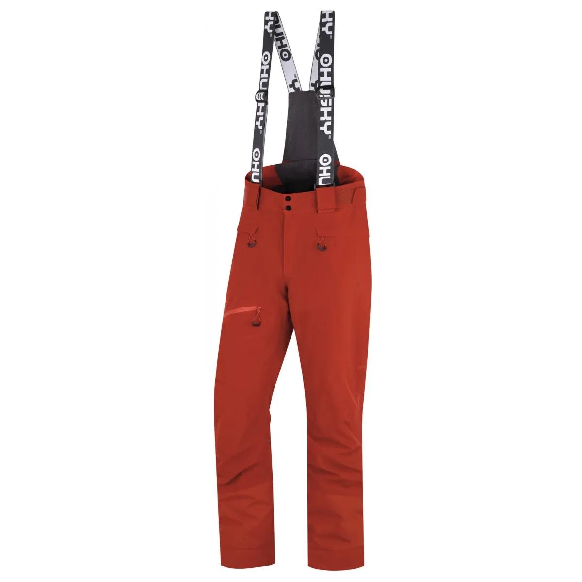 Husky  skibroek heren Gilep  Oranje rood