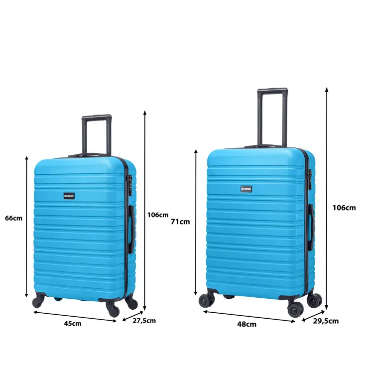 Kofferset 4 delige ABS 29 39 74 en 95L TSA-slot