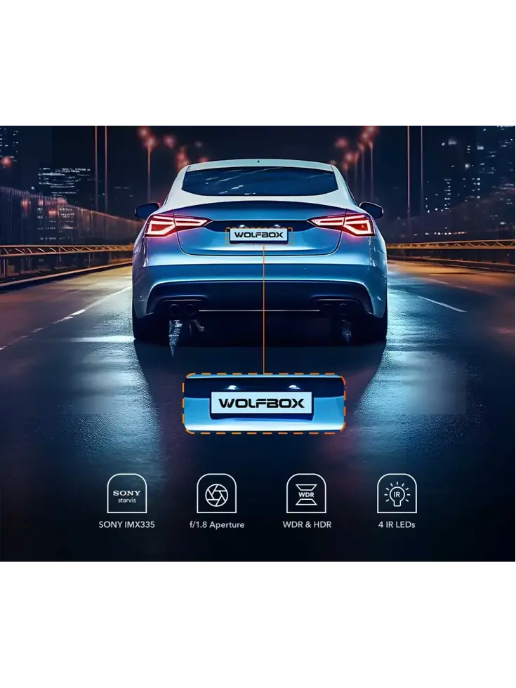 i17 3CH 4K Wifi GPS 64gb dashcam