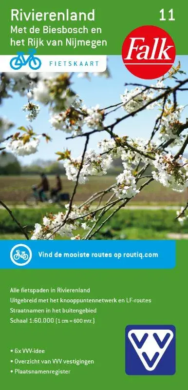 Falk VVV Fietskaart 11 Rivierenland