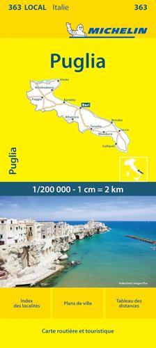 Wegenkaart Local 363 Puglia