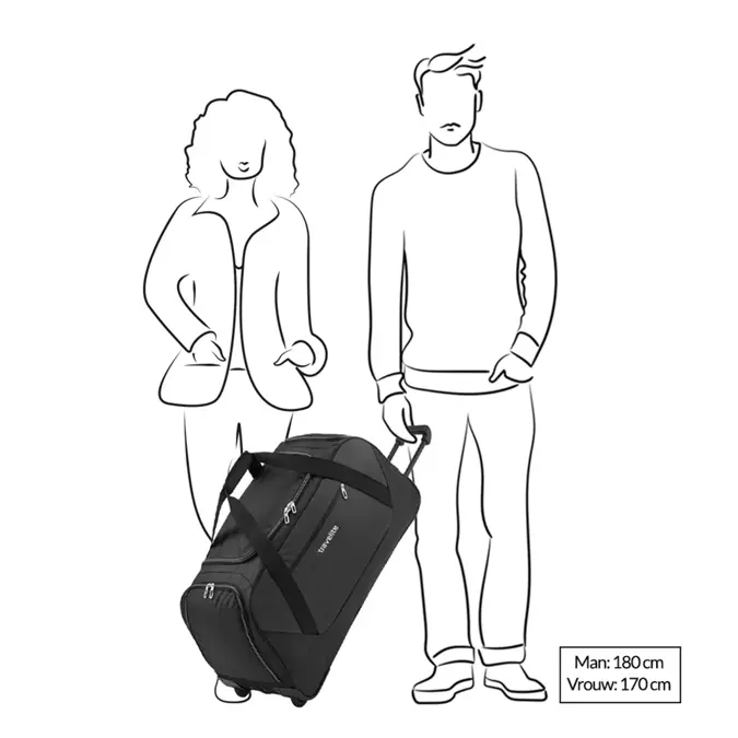 Travelite Kick Off Wheeled Duffle rose |120 L