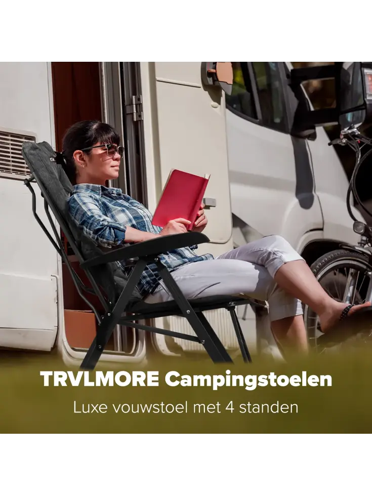 Campingstoel Luxe Duo – Draagtas