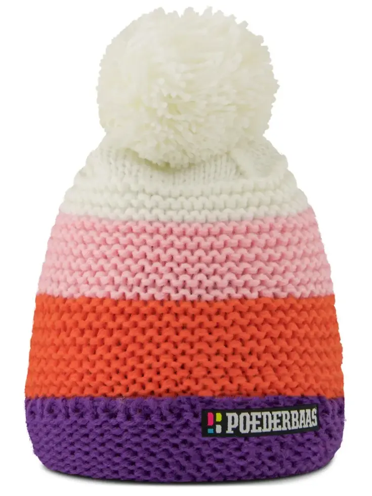 Poederbaas - Classic Colorful Beanie -Muts