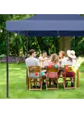 Partytent – 3x4.5 m – Donkerblauw