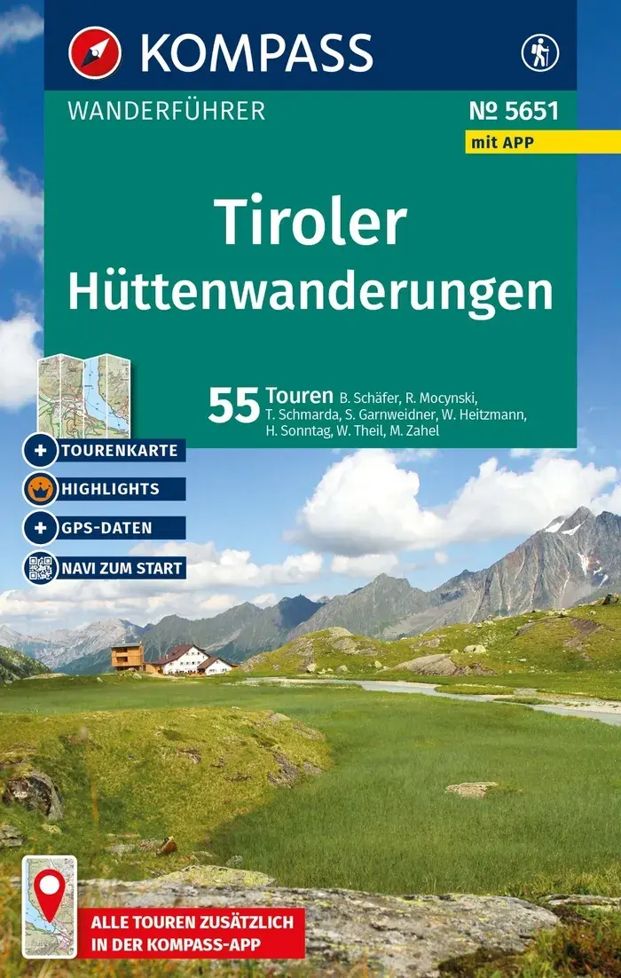 Wandelgids WF 5651 Tiroler Hütten